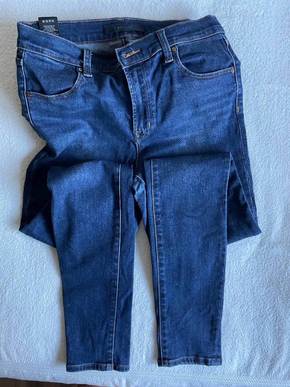 J. Brand High Rise Skinny Dark Wash Jeans 27